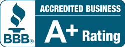 BBB A+ rating logo