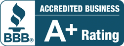 BBB A+ rating logo