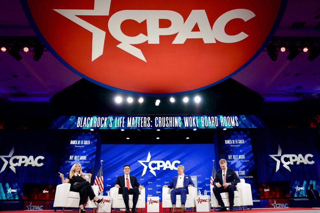 CPAC panel on stage