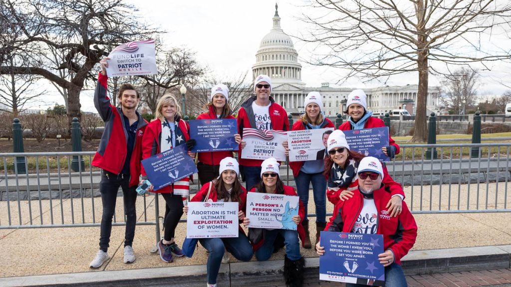 March for Life 2023 – Patriot Mobile Walks DC Streets with Thousands of Pro-Life Advocates